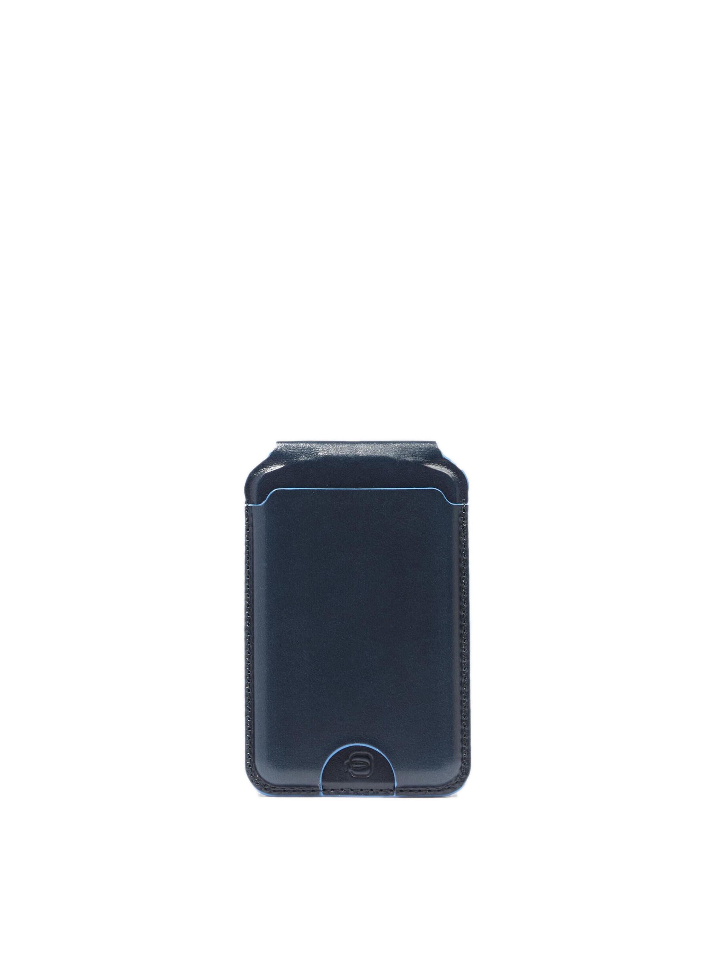 Piquadro Portemonnee in Blauw: voorkant