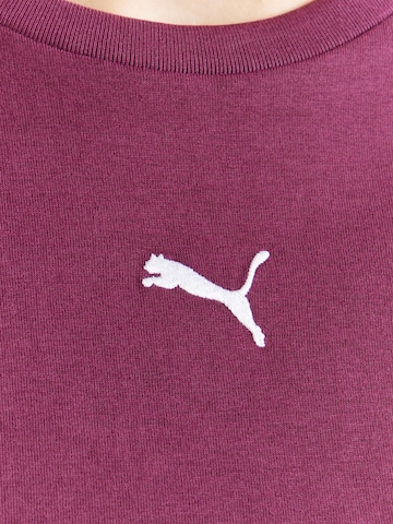 PUMA Koszulka 'ESS' w kolorze czerwony