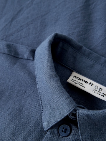 Coupe regular Chemise 'NMMFaher' NAME IT en bleu