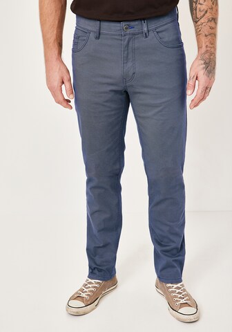 REDPOINT Regular Pants in Blue: front