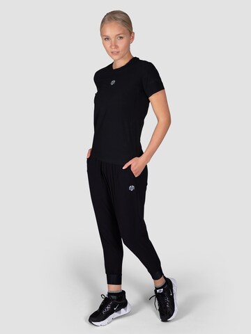 MOROTAI Tapered Sports trousers 'Kansei' in Black