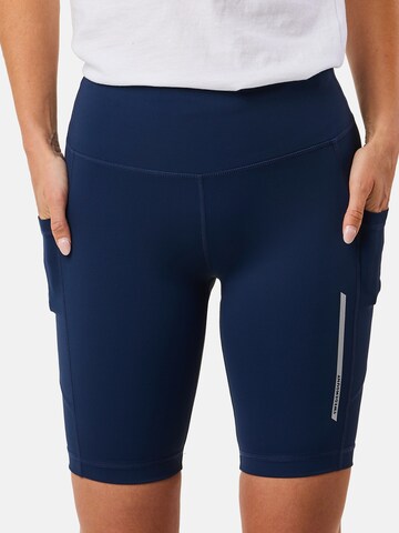 SWEDEMOUNT Skinny Sportbroek 'Core' in Blauw