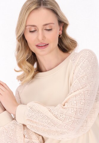 Usha - Sweatshirt em bege