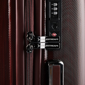 Polestream (STRZ) Suitcase set 'Moonrock' in Red