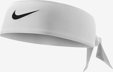 NIKE Athletic Hat in White: front