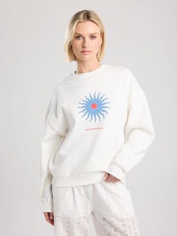Sweat-shirt America Today en blanc : devant