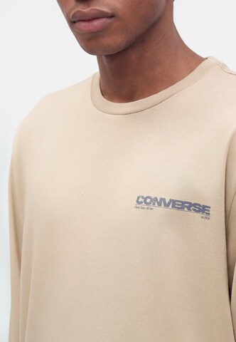 Tricou de la CONVERSE pe bej