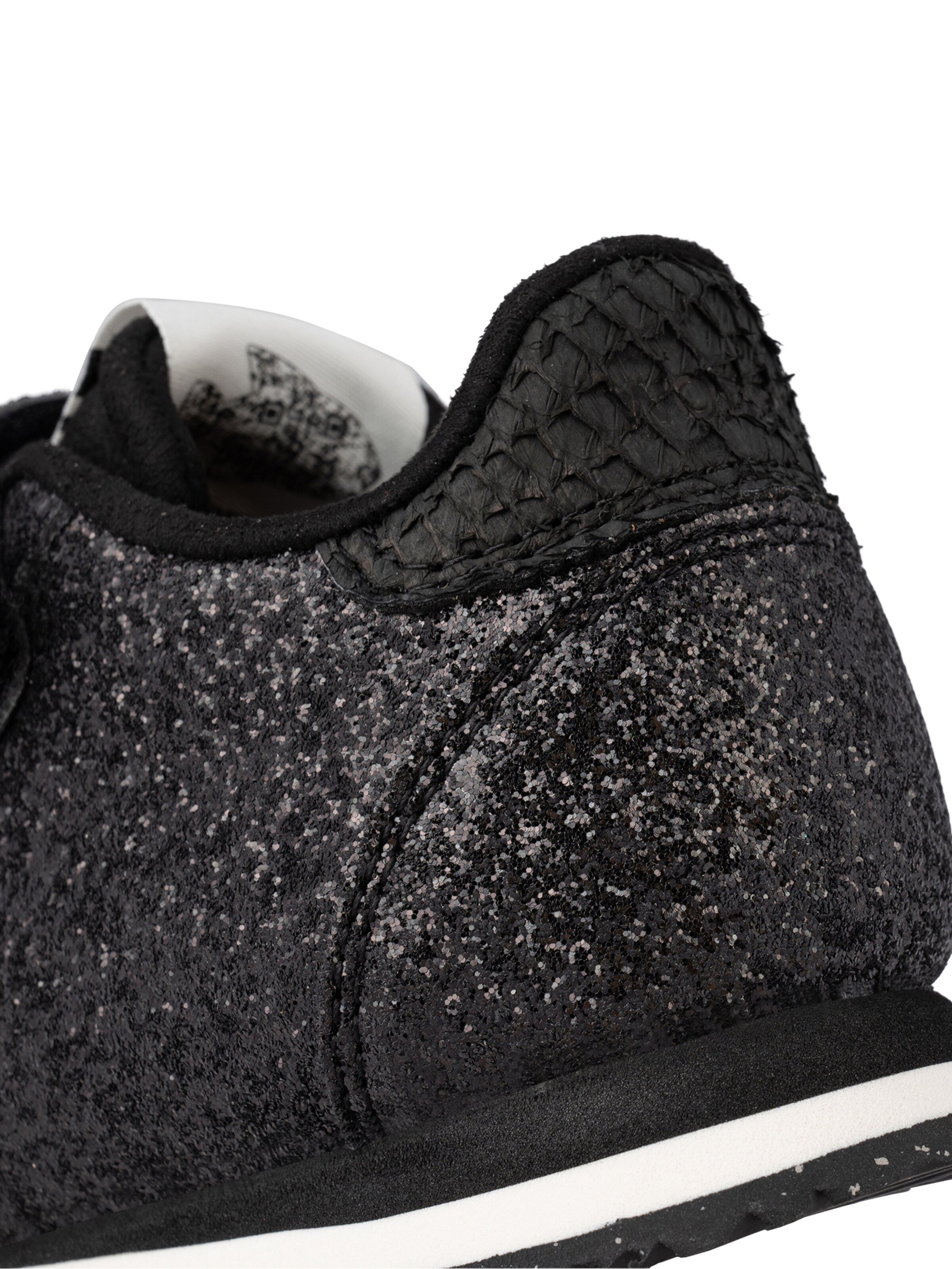 WODEN Sneakers ' Ydun Allover Glitter ' i sort