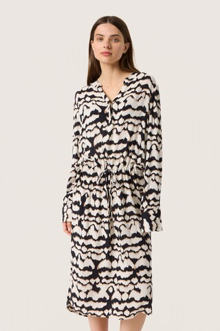 SOAKED IN LUXURY Dress 'Zaya' in Beige: front