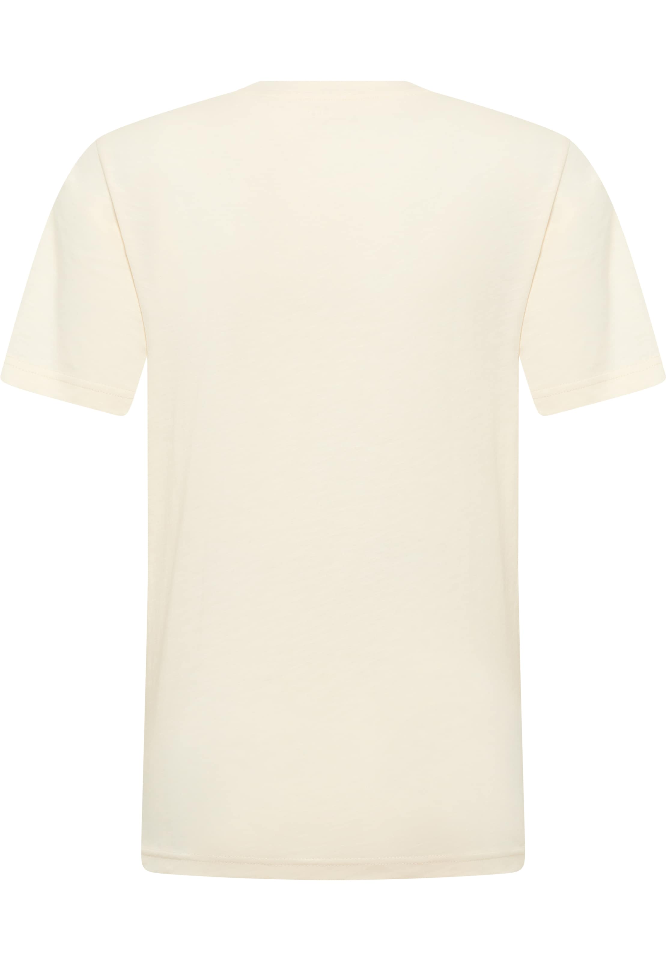 MUSTANG T-Shirt 'Austin' in Weiß