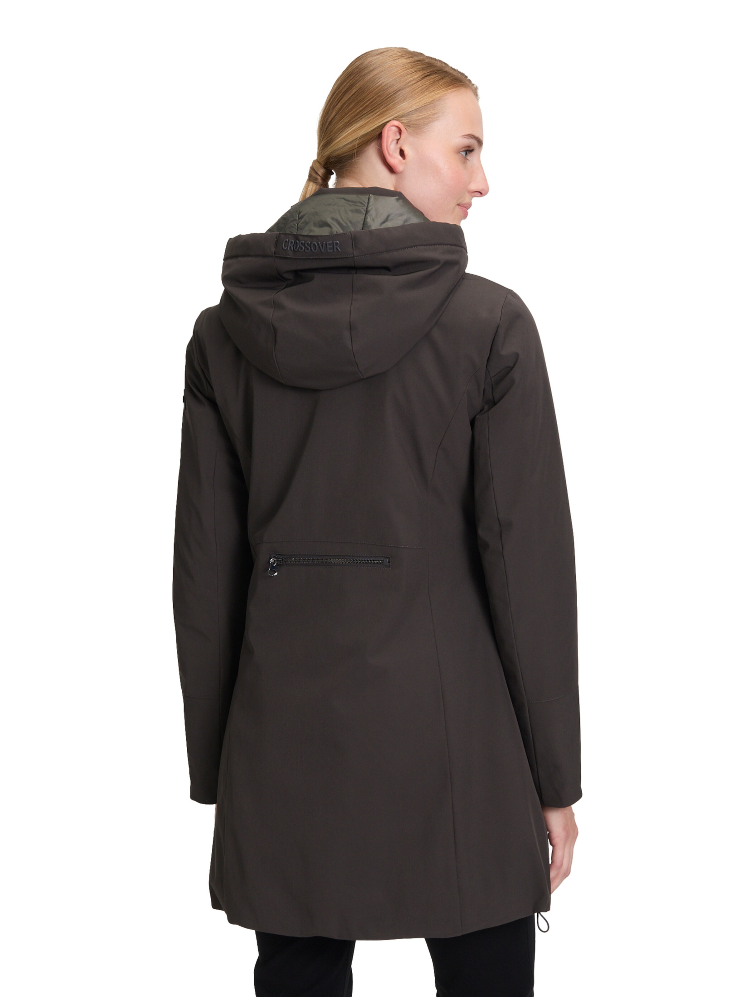 Betty Barclay Between-Seasons Coat in Brown