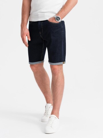 Ombre Slimfit Jeans in Blauw: voorkant