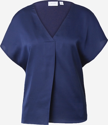 Camicia da donna 'ELLETTE' di VILA in blu: frontale