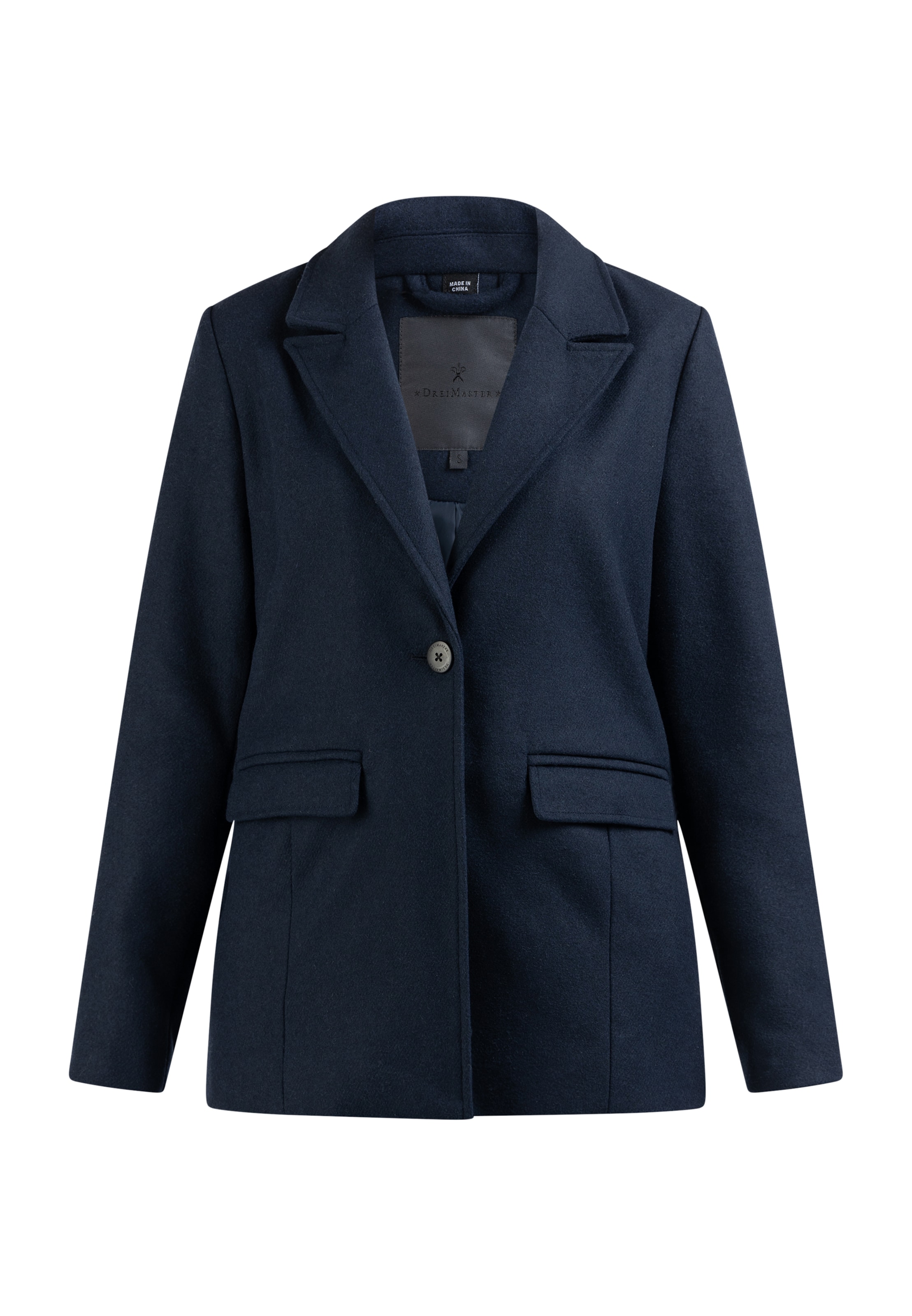 DreiMaster Klassik Blazers in Blauw: voorkant