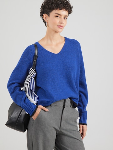 VERO MODA Sveter 'VMAQUARIUS' - Modrá: predná strana