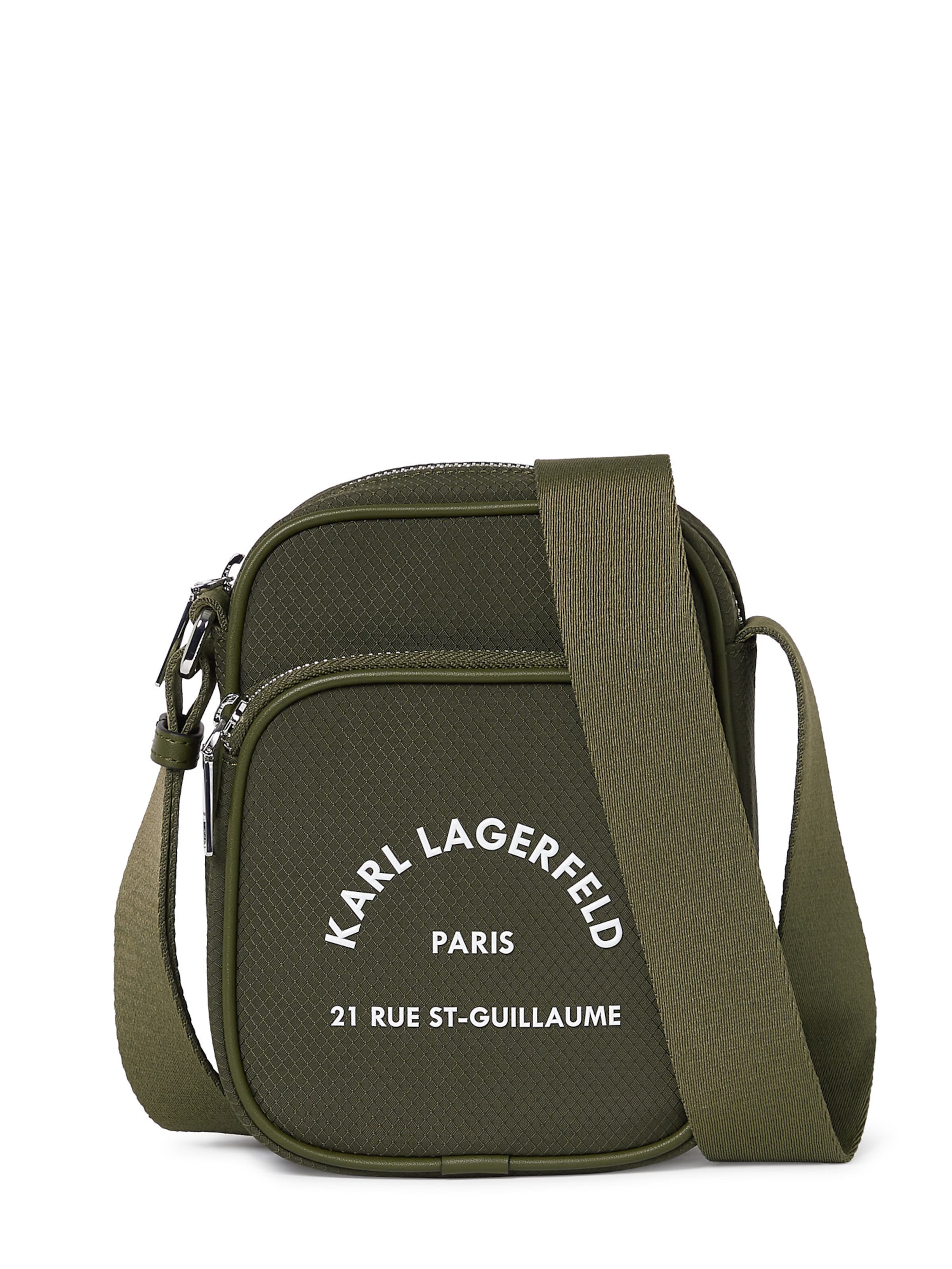 Geantă de umăr 'Rue St-Guillaume' Karl Lagerfeld pe kaki, Vizualizare produs