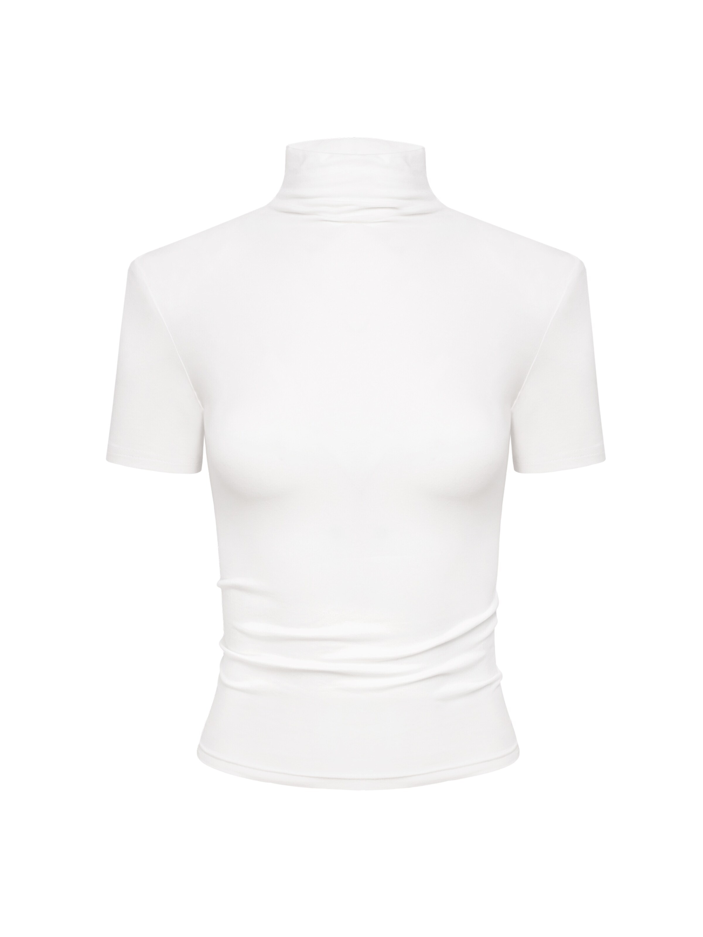 mandragora Shirt 'Ablo' in Weiß: Vorderseite