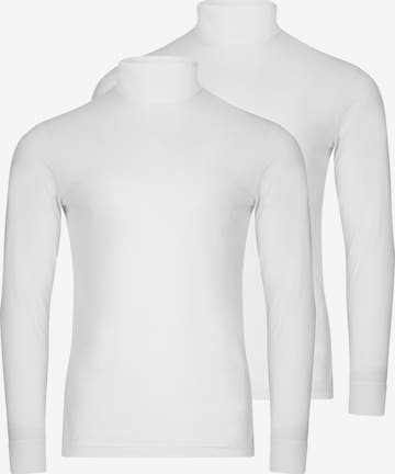 Ragman Shirt 'Basic' in White: front