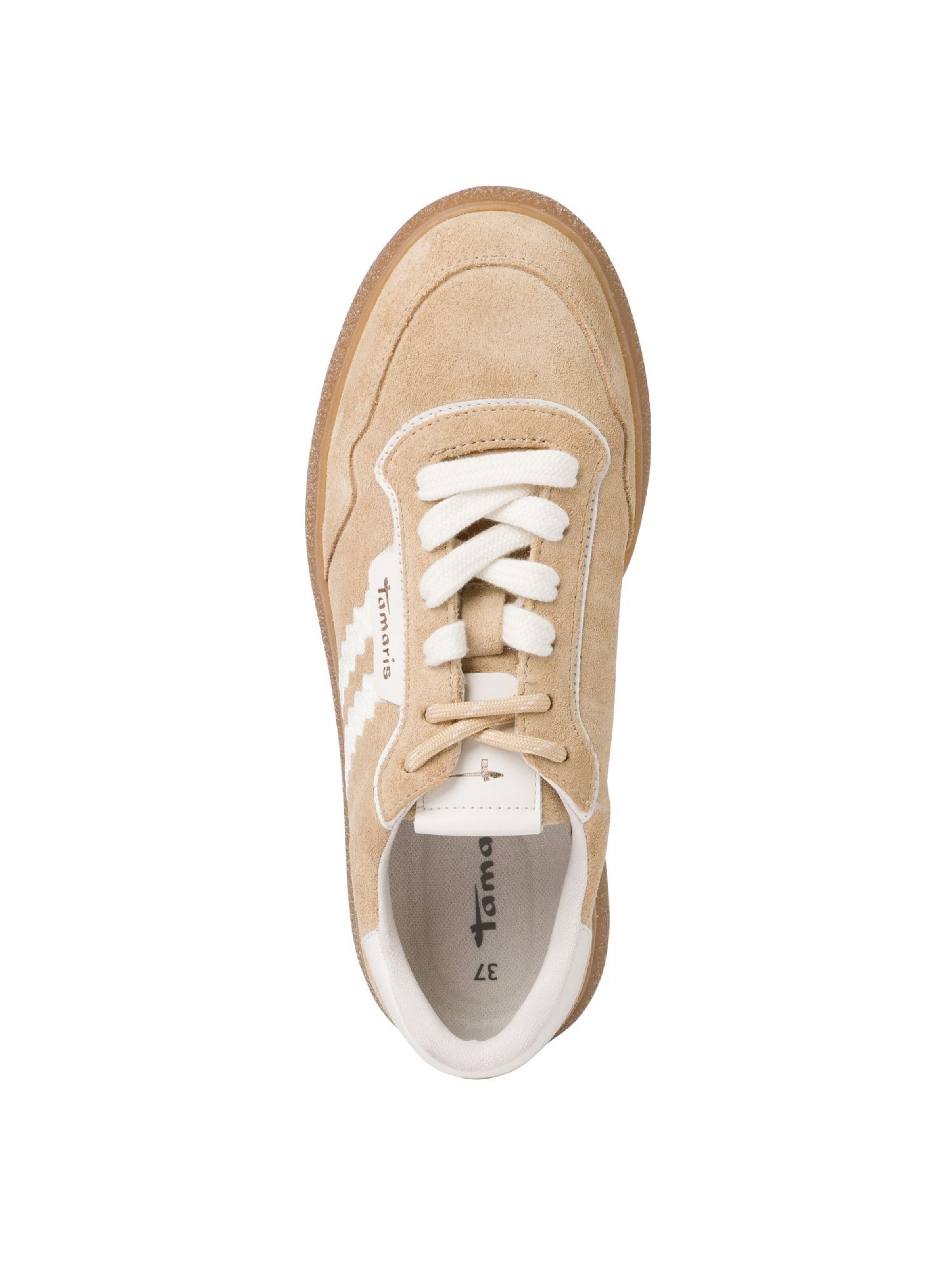 Baskets basses Tamaris en beige