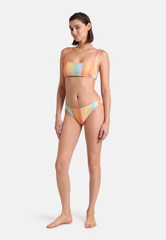 ARENA Bustier Bikini 'WATER PRINT' i blandingsfarvet