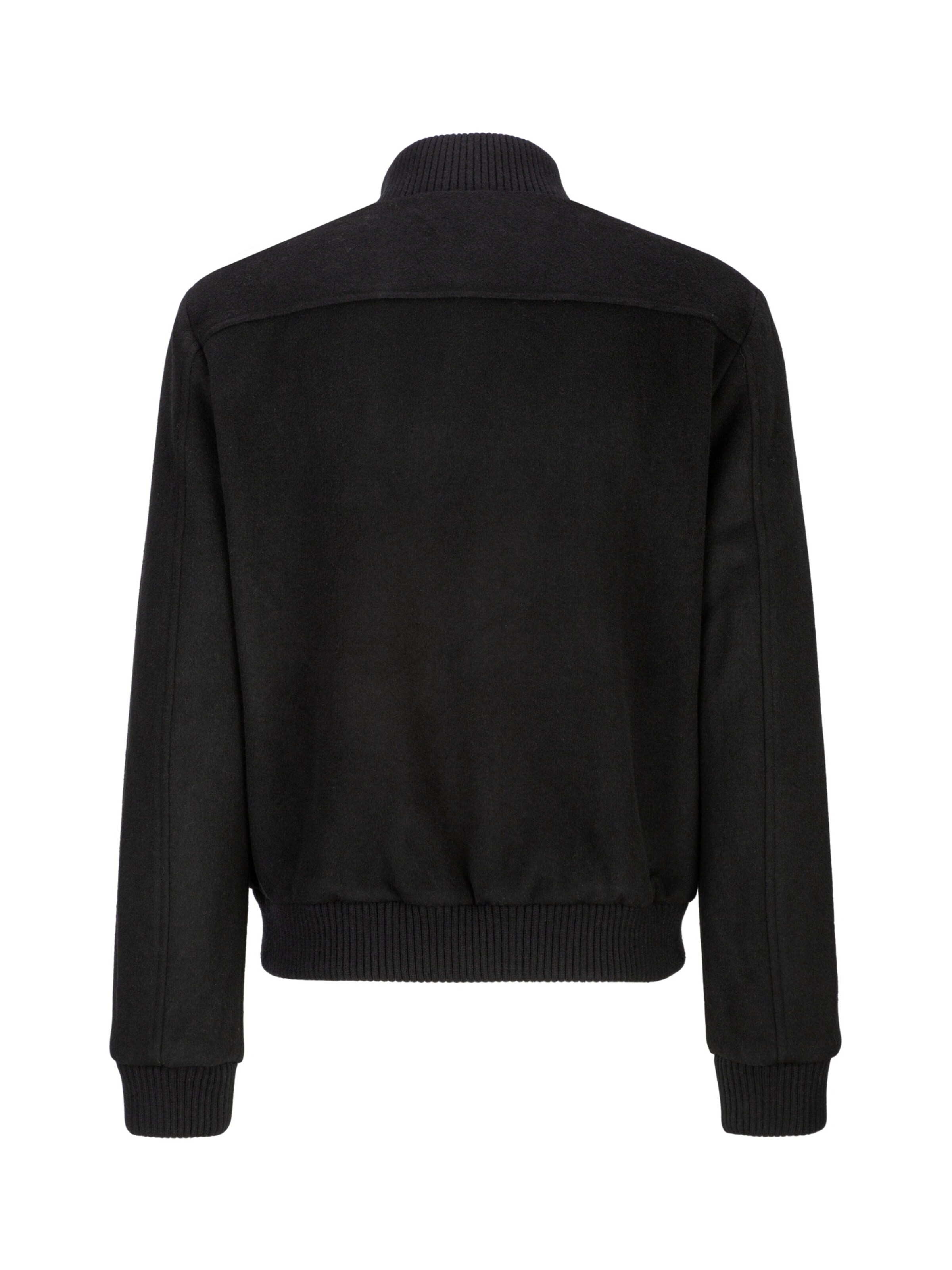 19V69 ITALIA Between-season jacket 'Fabiano Street' in Black