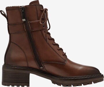 TAMARIS Lace-Up Ankle Boots in Brown