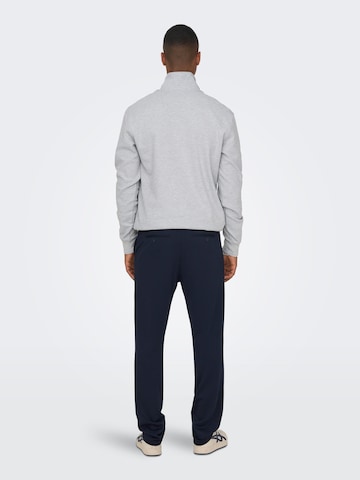 Only & Sons Regular Chino Pants 'Mark Cay' in Blue