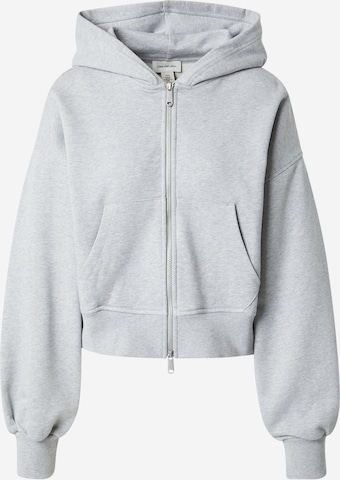 Calvin Klein Jeans Кофта на молнии в Серый: спереди