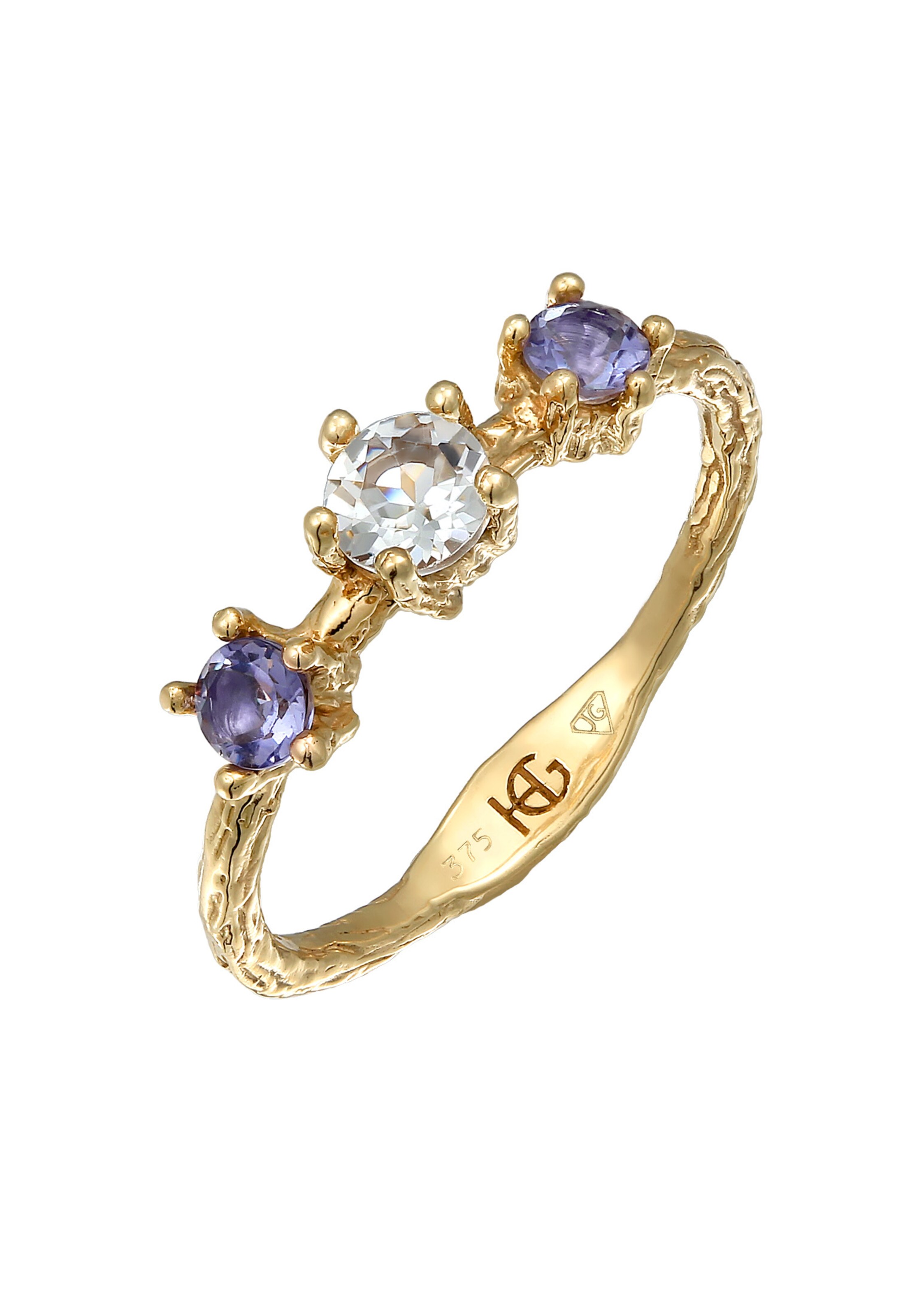 Haze&Glory Ring in Gold: Vorderseite