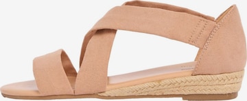 Friends Like These Remienkové sandále - Béžová: predná strana