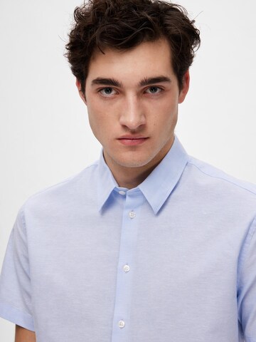 SELECTED HOMME - Ajuste regular Camisa en azul