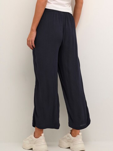 Kaffe Wide leg Trousers 'Dacia Amber' in Blue