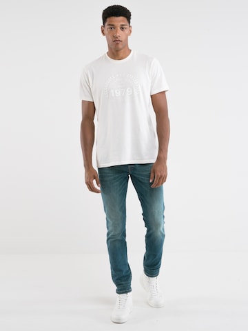 BIG STAR Slimfit Jeans 'DERIC' in Blauw