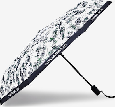 Skėtis 'Villa De Vigie' iš Karl Lagerfeld, spalva – žalia / juoda / balta, Prekių apžvalga