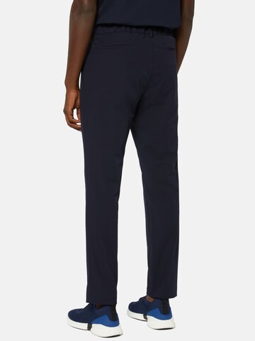 Regular Pantalon à pince Boggi Milano en bleu