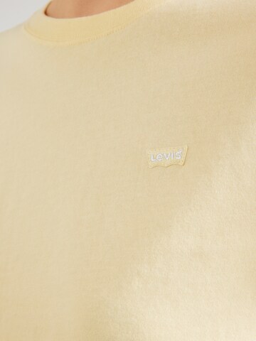 LEVI'S ® Shirt 'Favorite Cotton Tee' in Yellow