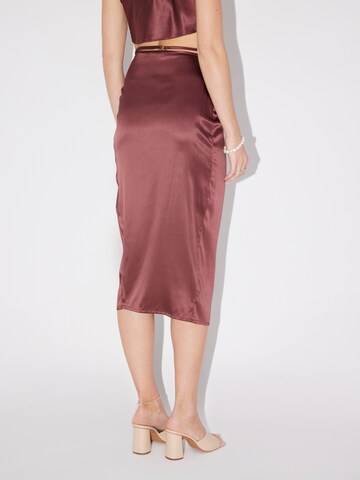 LeGer Premium Skirt 'Adlin' in Brown
