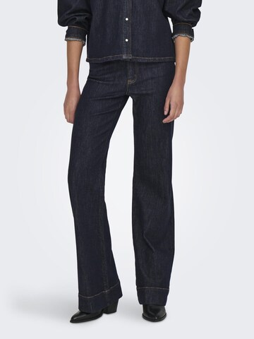 ONLY Wide leg Jeans 'JUICY' in Blauw: voorkant