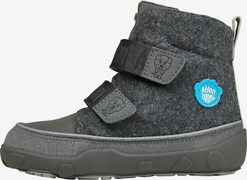 Affenzahn Boots 'Hund' in Grey: front