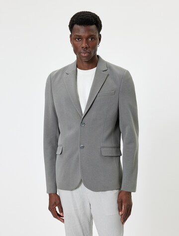 Koton Slim fit Blazer in Grey: front