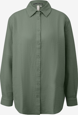 Chemisier QS en vert : devant