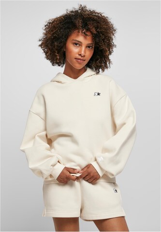 Starter Black Label Sportief sweatshirt in Beige: voorkant