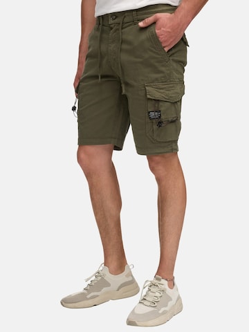 Regular Pantalon cargo 'A209' Tazzio en vert
