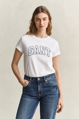 GANT - Camisa em branco: frente