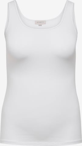 ONLY Carmakoma Top 'Time' in White: front