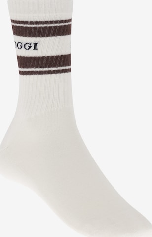 Boggi Milano Sokken in Wit: voorkant