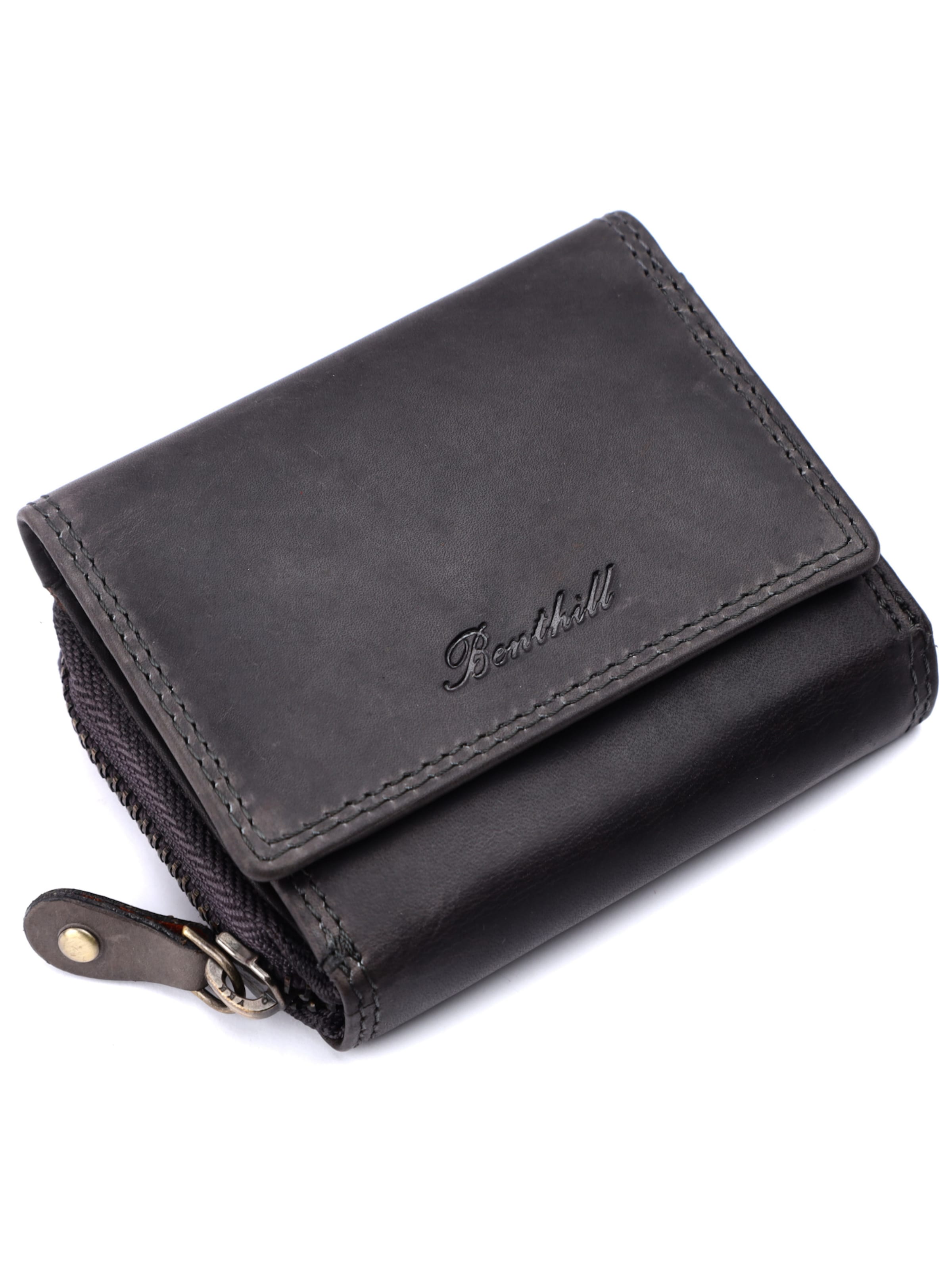 Benthill Wallet in Grey: front
