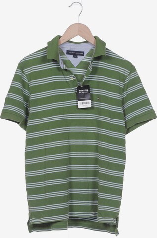 TOMMY HILFIGER Poloshirt M in Grün: predná strana