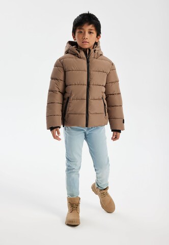 Veste d’hiver MINOTI en beige : devant