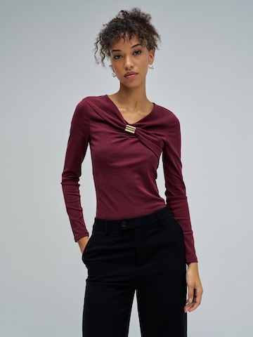 Salsa Jeans Shirt in Rot: Vorderseite